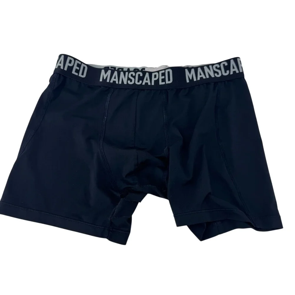 Manscaped Black Boxer Briefs for Men‎
